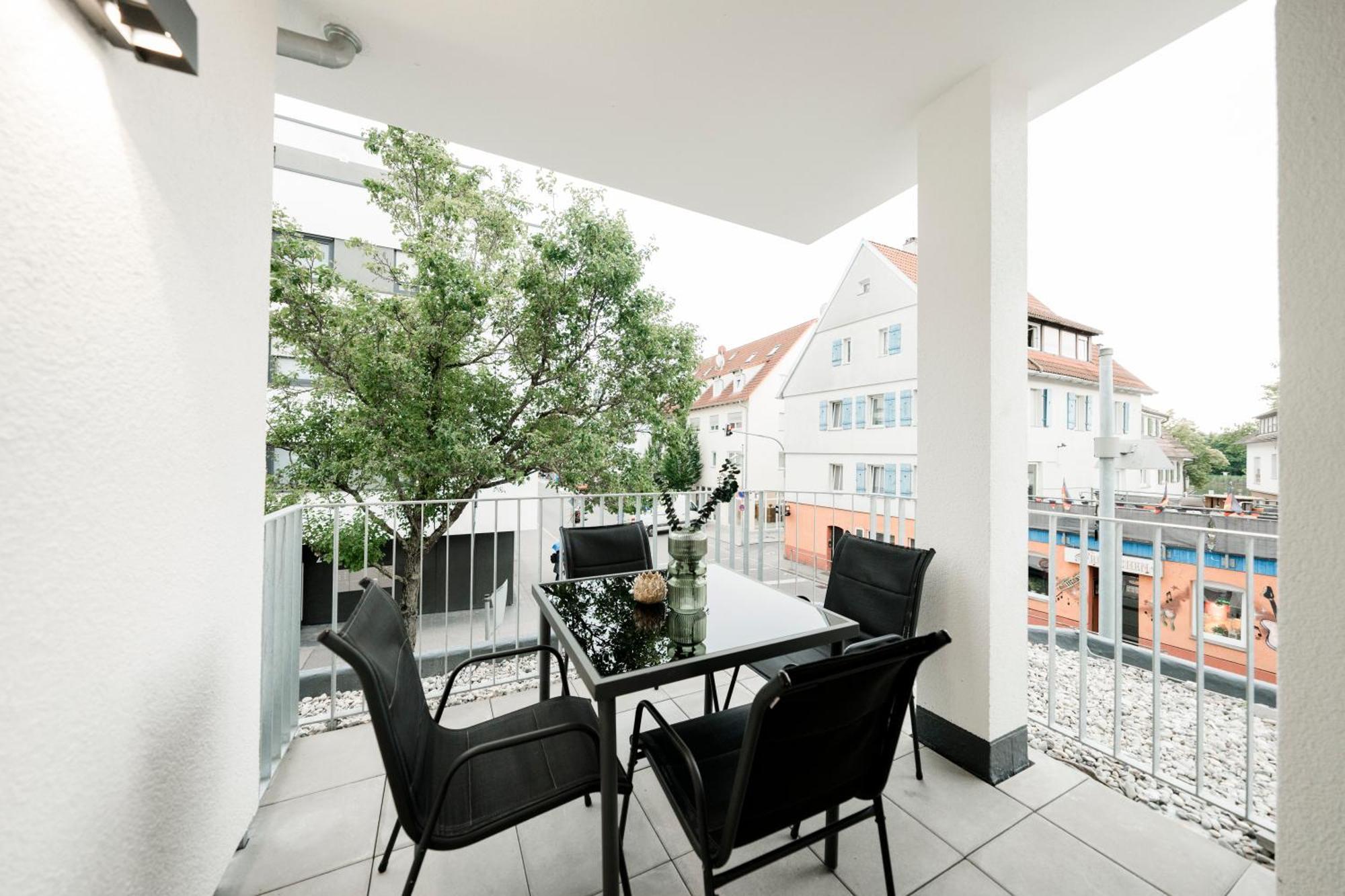 Kocasa-Apartments 01, City-Center Boeblingen, Stellplatz, Balkon, Waipu-Tv Exterior foto